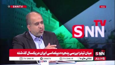  خضریان: مرغ وزارت خارجه ما یک پا دارد و آن هم مذاکره با غرب و آمریکاست