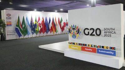  تصویب بیانیه مشترک G20 در آفریقای جنوبی