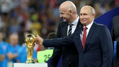  پوتین با جام جهانی جدید به جنگ فیفا آمد