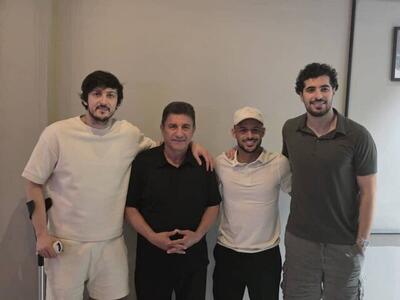  جلسه قلعه‌نویی با آزمون، قایدی و عزت‌اللهی در امارات