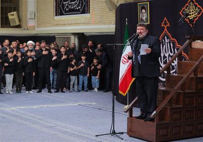 مداحی حدادیان در شب اول فاطمیه با حضور رهبر انقلاب - تسنیم