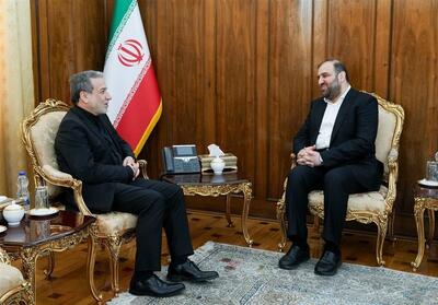  دیدار نائب‌رئیس جریان حکمت ملی عراق با عراقچی - تسنیم