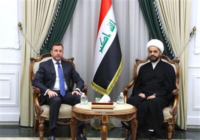  دیدار سفیر ایتالیا با شیخ الخزعلی/ تمجید از موفق برگزار شدن انتخابات عراق - تسنیم