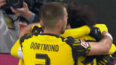  گل سوم دورتموند به اشتوتگارت توسط کریم آدیمی