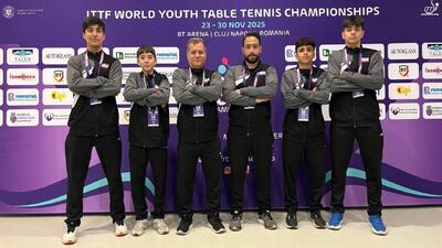  تنیس روی میز نوجوانان جهان؛ قرعه پسران ایران مشخص شد