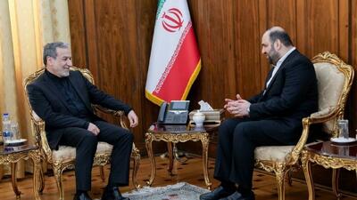  دیدار نائب‌رئیس جریان حکمت ملی عراق با وزیر امور خارجه