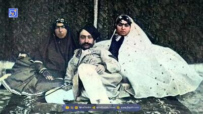  زنان حرمسرا ناصرالدین شاه ۱۳۵ سال پیش