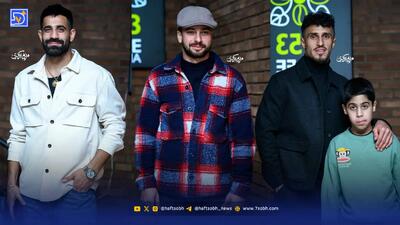  عصر سینما | بازیکنان و عوامل تیم پرسپولیس در اکران فیلم شاه نقش
