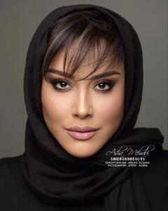  آشا محرابی در منزل عمو پورنگ و مادرش/ عکس