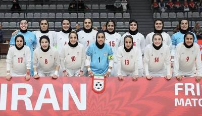  جام‌جهانی فوتسال زنان؛ لیست ایران برای بازی با برزیل