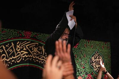  نمایش نماد غدیر در جلسه شهادت حضرت زهرا(س) در چیذر