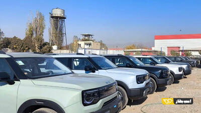  بایک BJ30 دیار خودرو از گمرک ترخیص شد