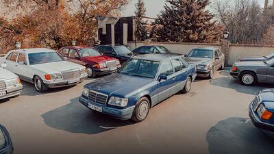  گزارش تصویری از جشن 40 سالگی مرسدس بنز E کلاس W124