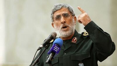  تصویر توجه‌برانگیز از سردار قاآنی در یک مراسم