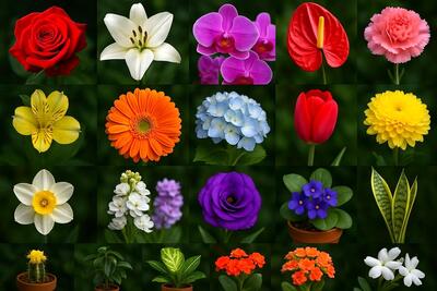  ۲۰ گل پرفروش و پرطرفدار در گل فروشی ها