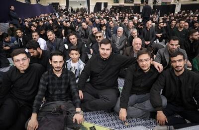  مراسم عزاداری شب شهادت حضرت فاطمةالزهرا سلام‌الله‌علیها در حسینیه امام خمینی(ره)