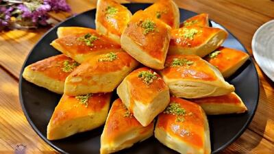  طرز تهیه شیرینی ساده خانگی/ نیم ساعته آماده است !!
