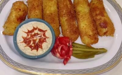  طرز تهیه کراکت سیب زمینی یک غذای خوشمزه و فوری !