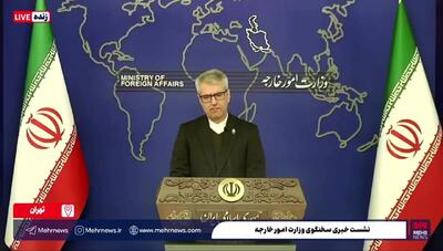  واکنش سخنگوی وزارت خارجه به قطعنامه ضد ایرانی/ لکه ننگی برای طراحان آن است+ فیلم