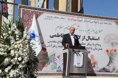  فرماندار مرکز لرستان: پیام شهدا حضور میان مردم و پاسداری از ارزش‌هاست