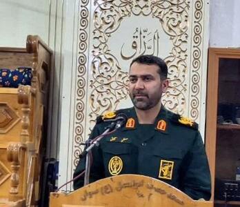  فرمانده سپاه خوی:نظام به برکت بسیج بسیاری از بحران‌ها را سپری کرده است