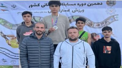  ورزشکار کردستانی نشان نقره مسابقات ملی «جان سخت» را از آن خود کرد
