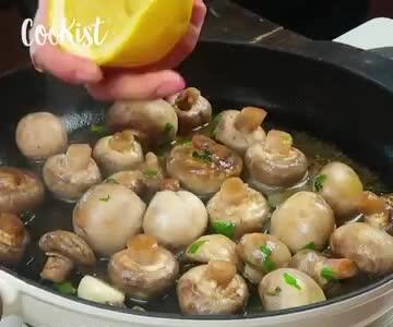  آموزش یک غذای خوشمزه و ارزان طرز تهیه املت قارچ