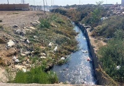  آلودگی میکروبی شدید در رودخانه‌های شهرستان بهارستان