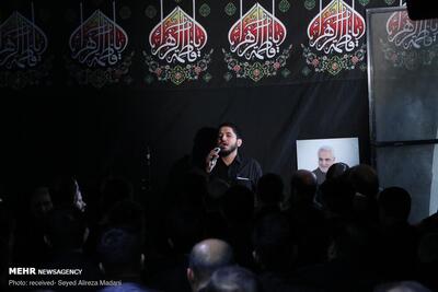  سینه‌زنی عاشقان بانوی دو عالم در شب شهادت حضرت زهرا(س)