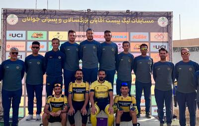  سپاهان برای چهارمین سال پیاپی قهرمان دوچرخه سواری پیست شد