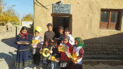  گشایش کتابخانه کودک در روستای قلعه‌بالای شاهرود