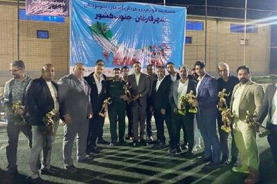 حاجی‌آباد قهرمان مسابقات قوی‌ترین مردان هرمزگان شد
