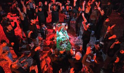  وداع با شهید گمنام هشت سال دفاع مقدس در قوچان