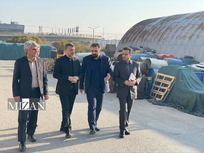  دادستان مشهد در بازدید از انبار‌های سازمان جمع‌آوری و فروش اموال تملیکی ساماندهی اموال موجود را بررسی کرد
