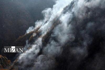 بازدید میدانی دادستان مرکز استان مازندران از محل آتش‌سوزی جنگل‌های الیت/ تحقیقات برای روشن شدن علت آتش‌سوزی ادامه دارد