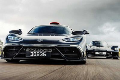  نبرد تایتان‌ها، مرسدس AMG One در برابر آستون‌مارتین والکری - پدال