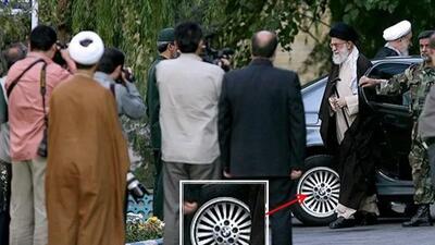  فیلم / نگاهی به خودروی BMW لوکس  رهبری انقلاب!  / تذکر جدی حضرت آقا برای ضد گلوله کردن پیکان و سمند ارزان قیمت ایشان ...