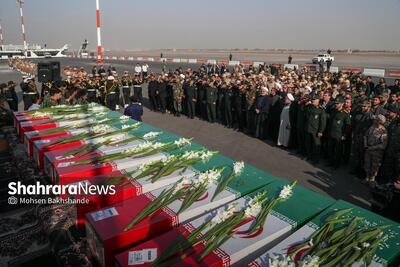  دعوت شورای هماهنگی تبلیغات اسلامی از ملت ایران برای حضور در مراسم تشییع ۳۰۰ شهید گمنام