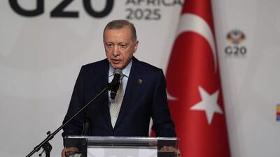  اردوغان: بدون پذیرش راه حل دو دولتی، صلح جهانی حاکم نخواهد شد + فیلم