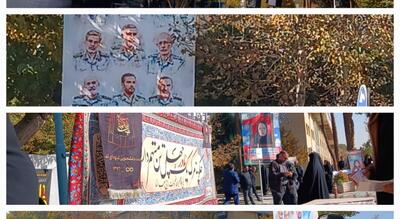  میزبانی دانشگاه علوم پزشکی اصفهان بر مزار شهدای گمنام
