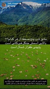  کنایه هادی چوپان به معاون پزشکیان