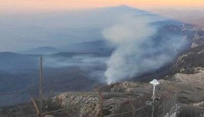  جنگل‌های «درازنو» گلستان هم درگیر آتش است