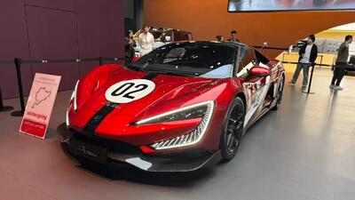  نمایش ابرخودرو سه هزار اسب بخاری BYD در نمایشگاه گوانگژو