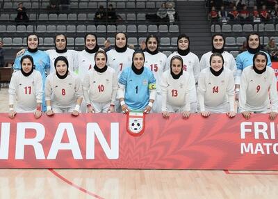  جام‌جهانی فوتسال زنان: لیست ایران برای بازی با برزیل