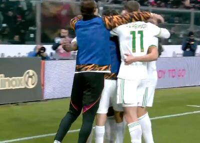  گل سوم آاس رم به کرمونزه توسط وسلی