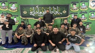  برگزاری مراسم یادواره شهدای محله مسجد حضرت ابوالفضل (ع) همزمان با ایام فاطمیه + عکس