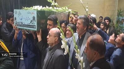  تشییع شهدای گمنام در دانشگاه علوم پزشکی شهرکرد + عکس
