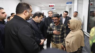  عیادت وزیر ورزش از «النا معدنی‌پور»؛ پیگیری شرایط موتورسوار سانحه دیده