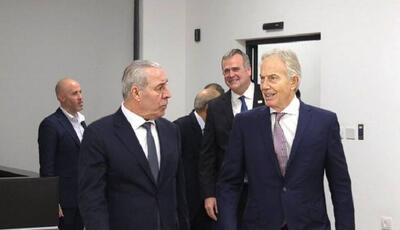  گفت وگوی معاون تشکیلات خودگردان فلسطین با «تونی بلر» و نماینده آمریکا درباره آینده غزه