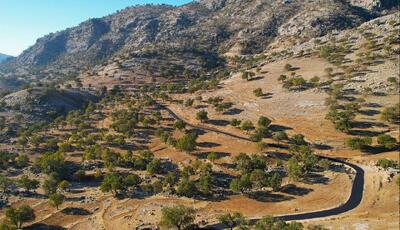  راه دسترسی ۲ روستای اندیکا بهسازی و آسفالت شد